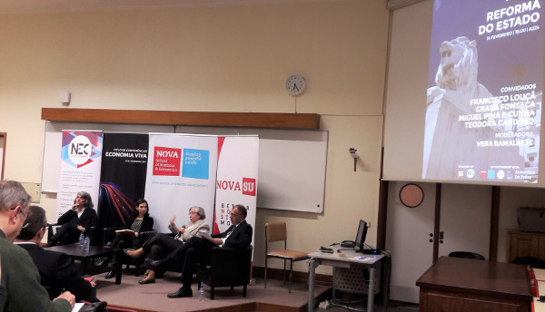 Teodora Cardoso at the Nova SBE conference