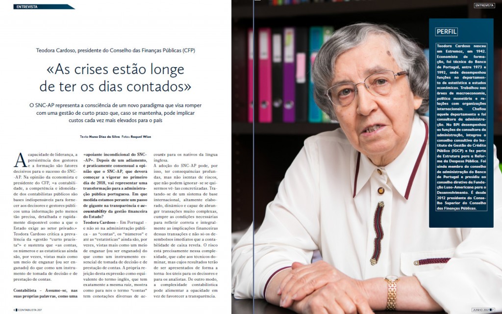 Entrevista a Teodora Cardoso